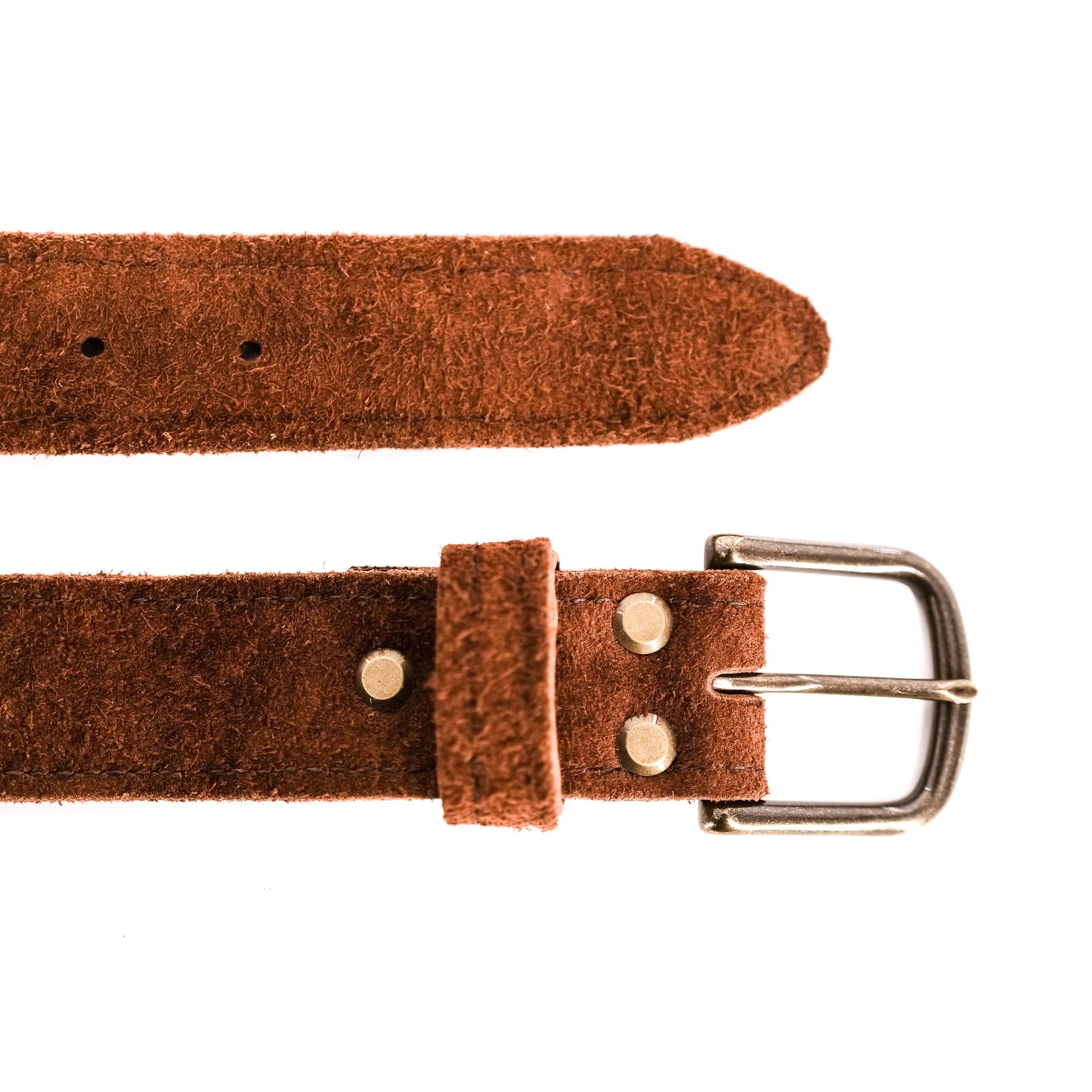 Rough Bison Leather Belt - Image 3