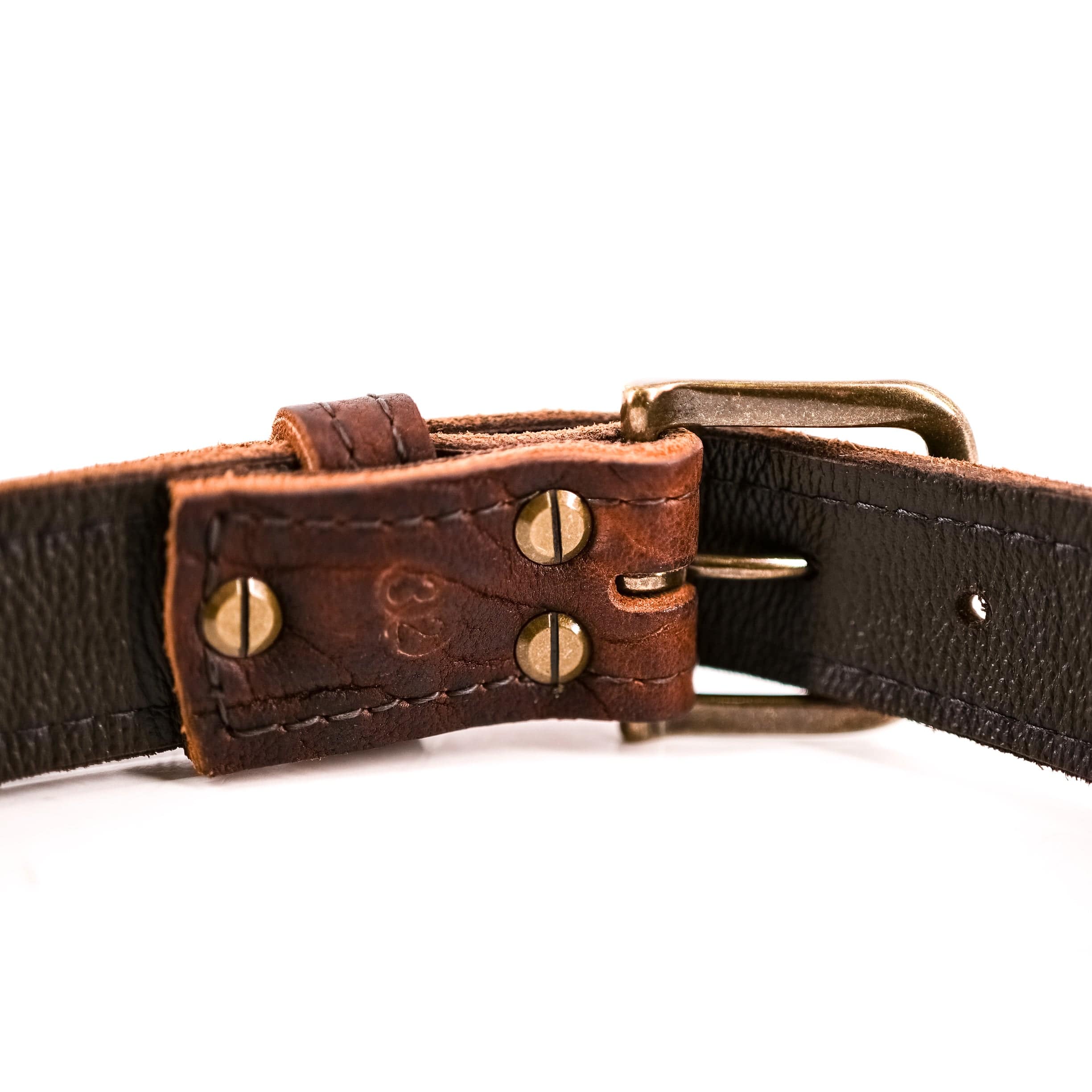Rough Bison Leather Belt - Image 4