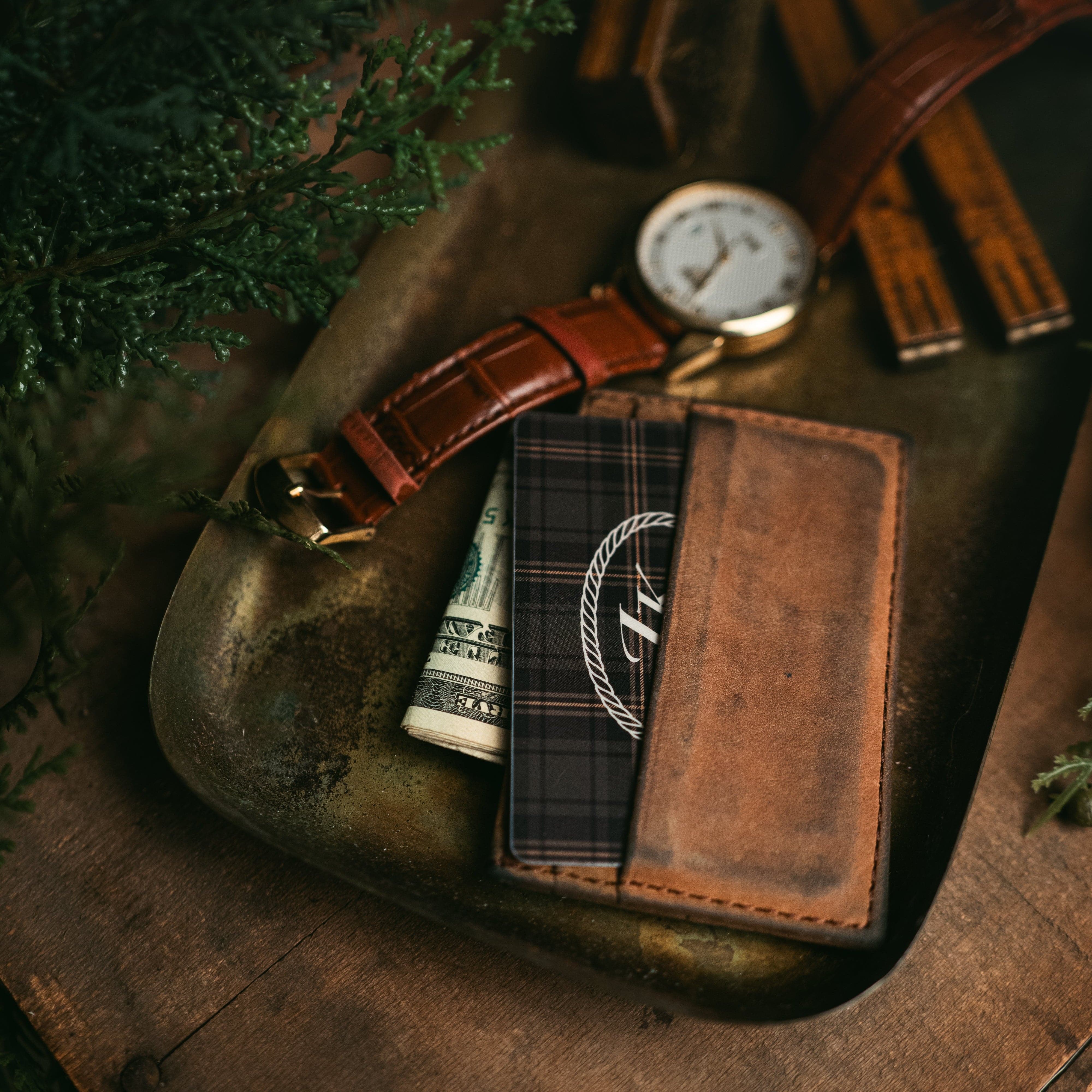 Leather Card Case Wallet - Image 8
