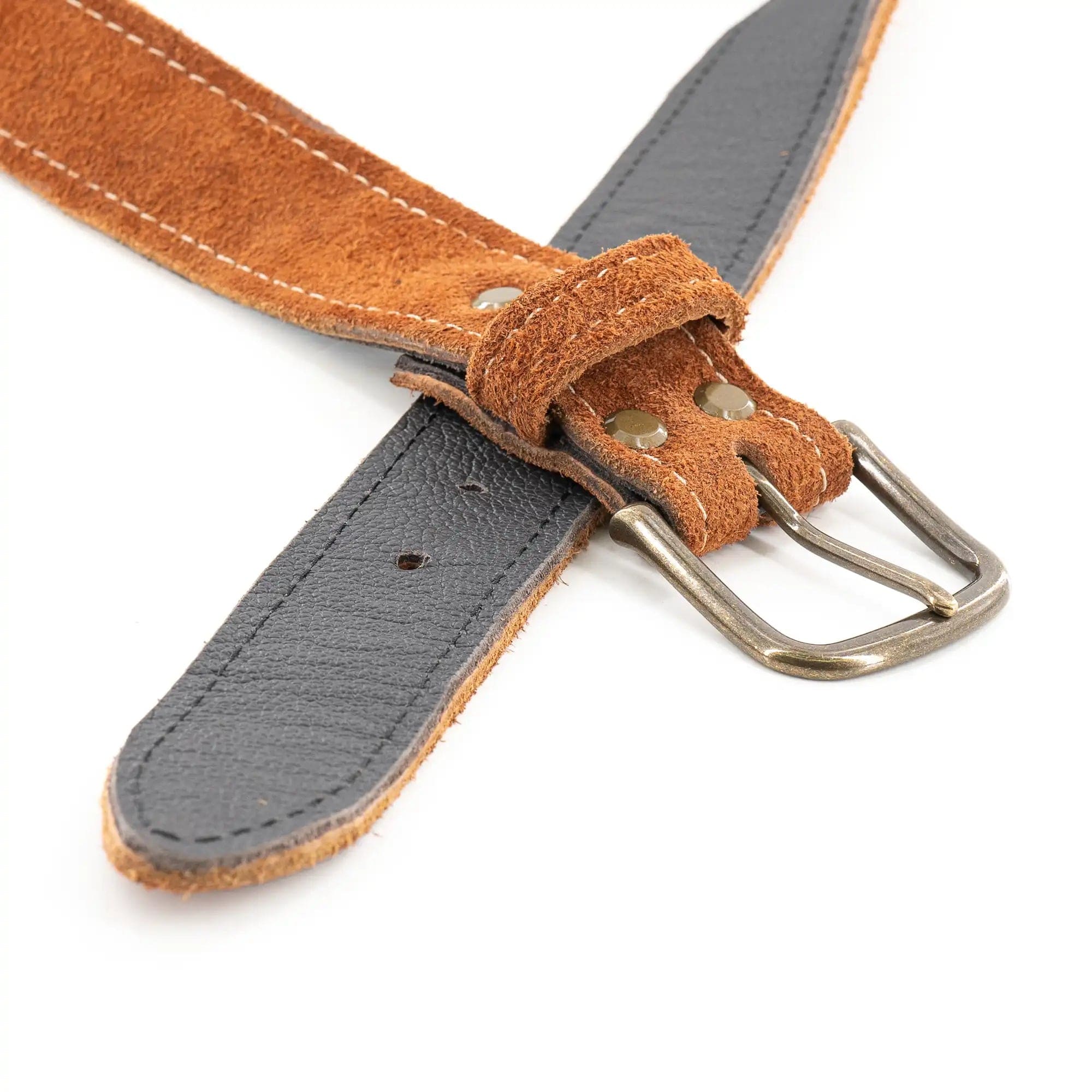 Rough Canyon Bison Leather Belt - Image 3