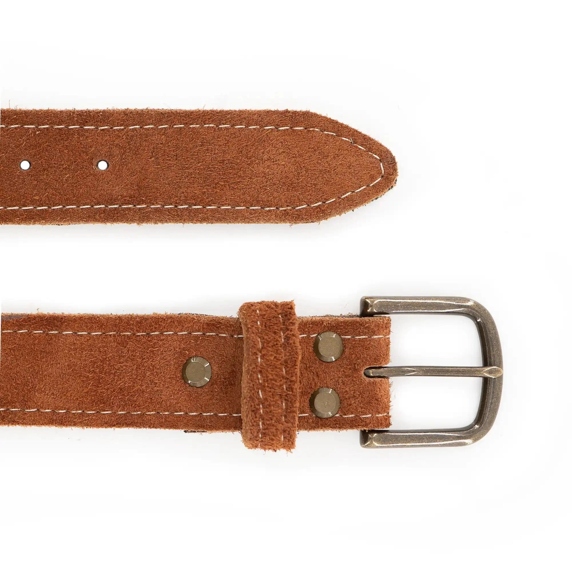 Rough Canyon Bison Leather Belt - Image 4