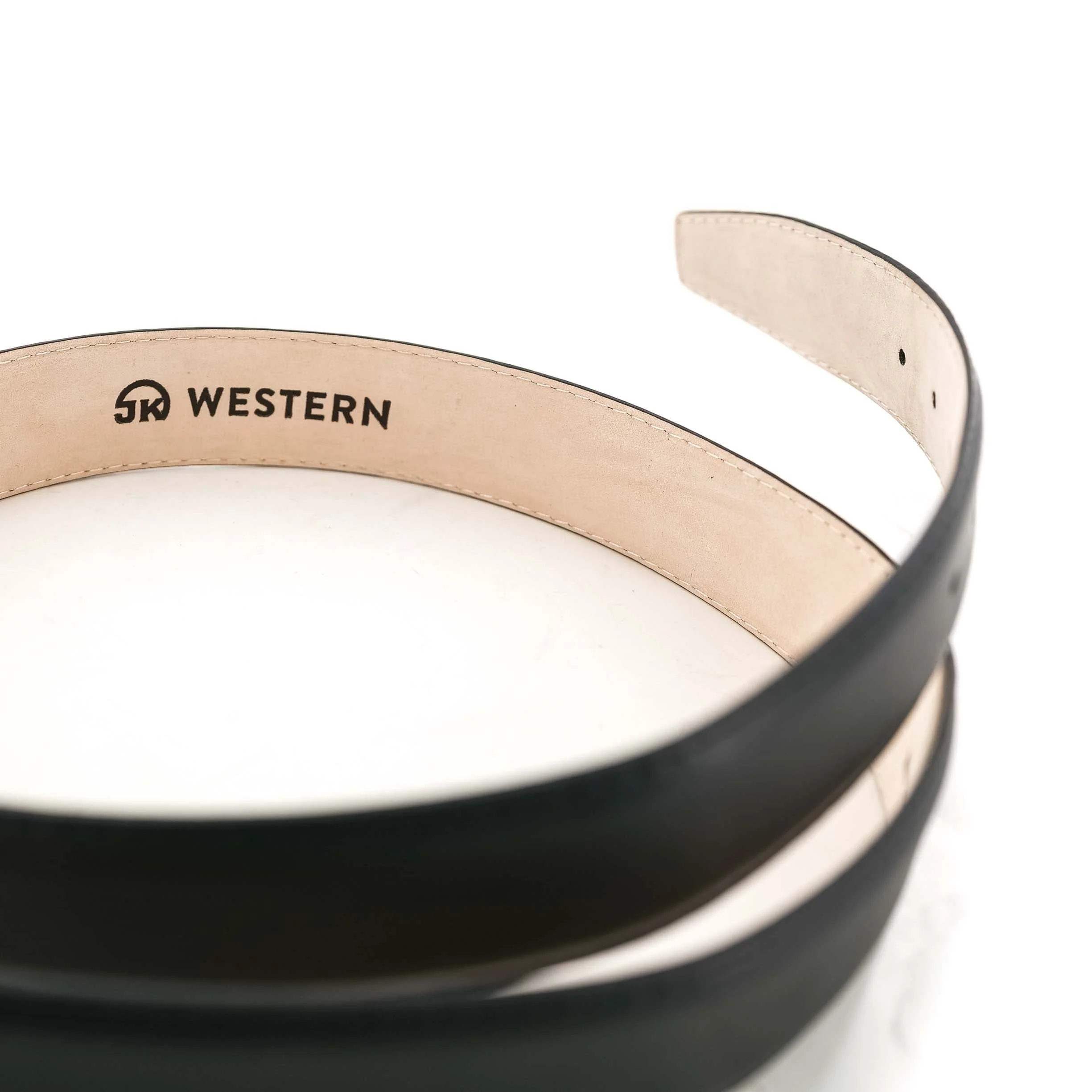 Cowhide Belt - Black - Image 4