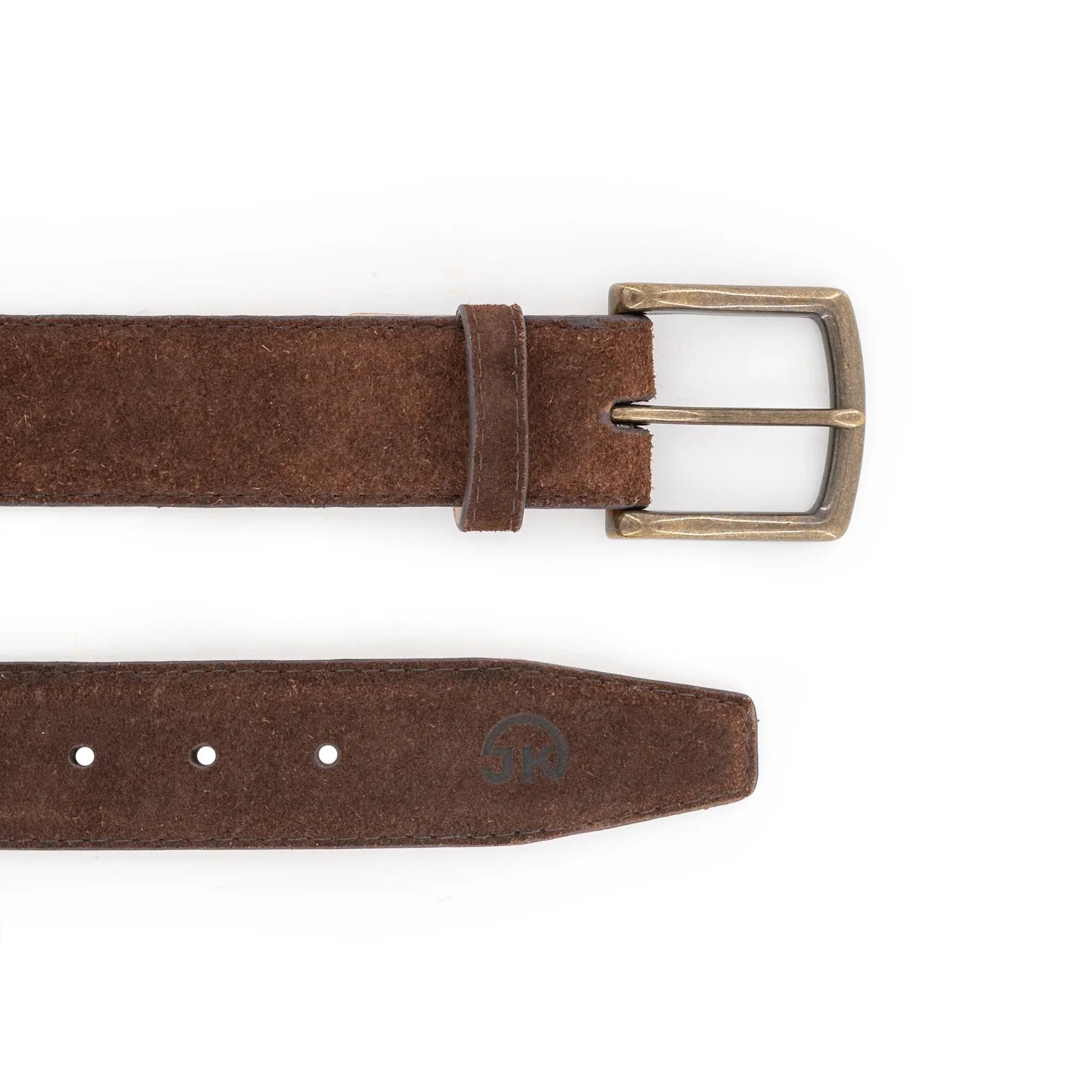 Suede Belt - Chocolate - Image 3