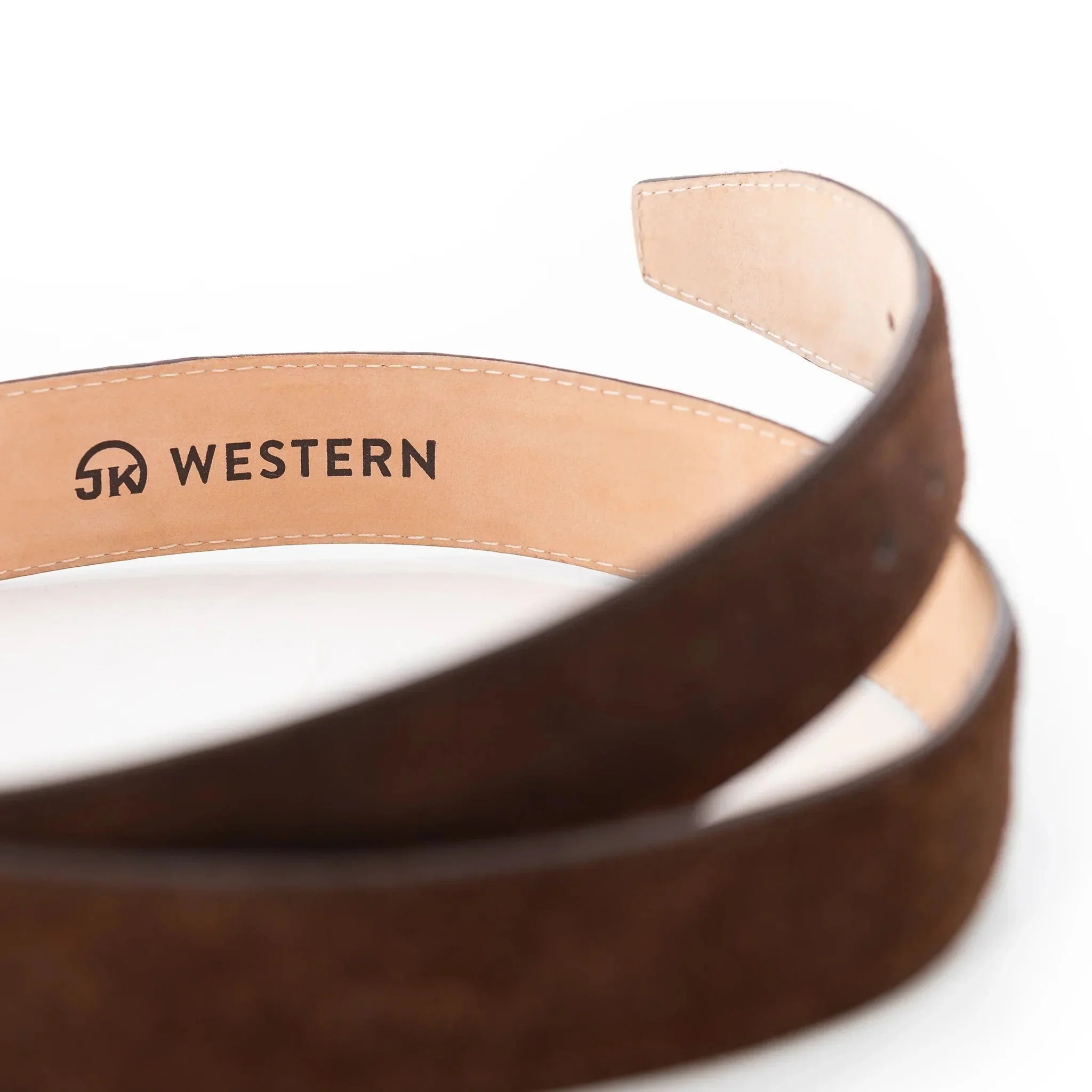 Suede Belt - Chocolate - Image 4