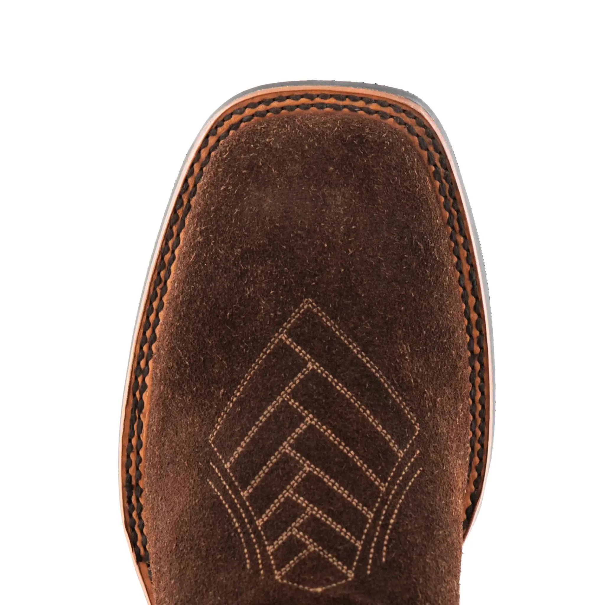 The Buck - Indigo | Chocolate Waxed Suede - Image 3