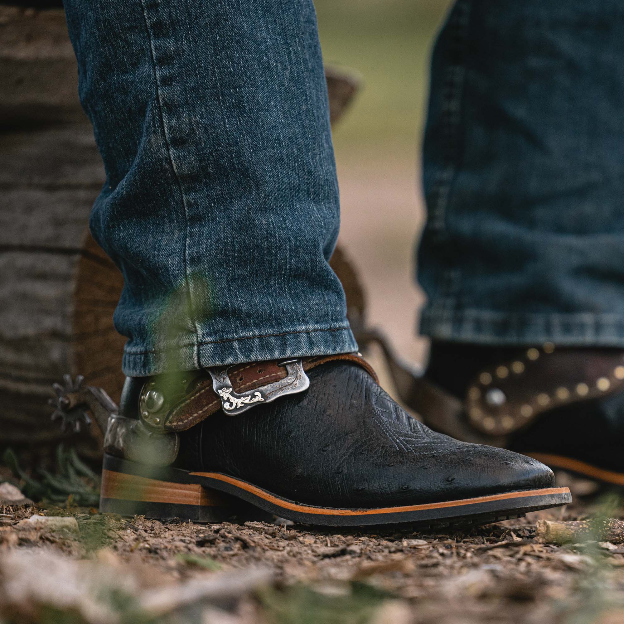 The Colt - Midnight Smooth Ostrich - Image 9
